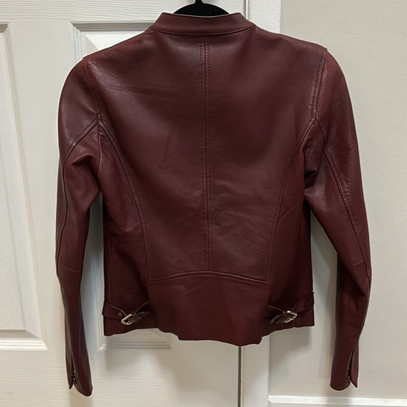 Massimo Dutti Genuine leather jacket XS. - Picture 2 of 4